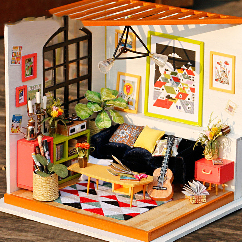 Miniature Wooden Doll House