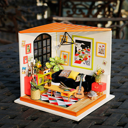 Miniature Wooden Doll House