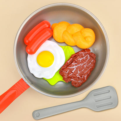 Pan Spatula Steak Kitchen Toy Set