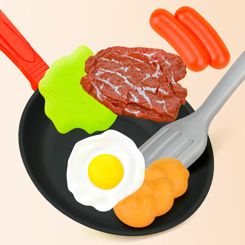 Pan Spatula Steak Kitchen Toy Set