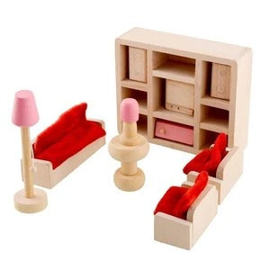 Wooden Delicate Dollhouse